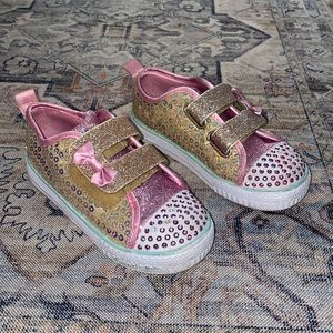 Girls Skechers Light Up Shoes Size 11